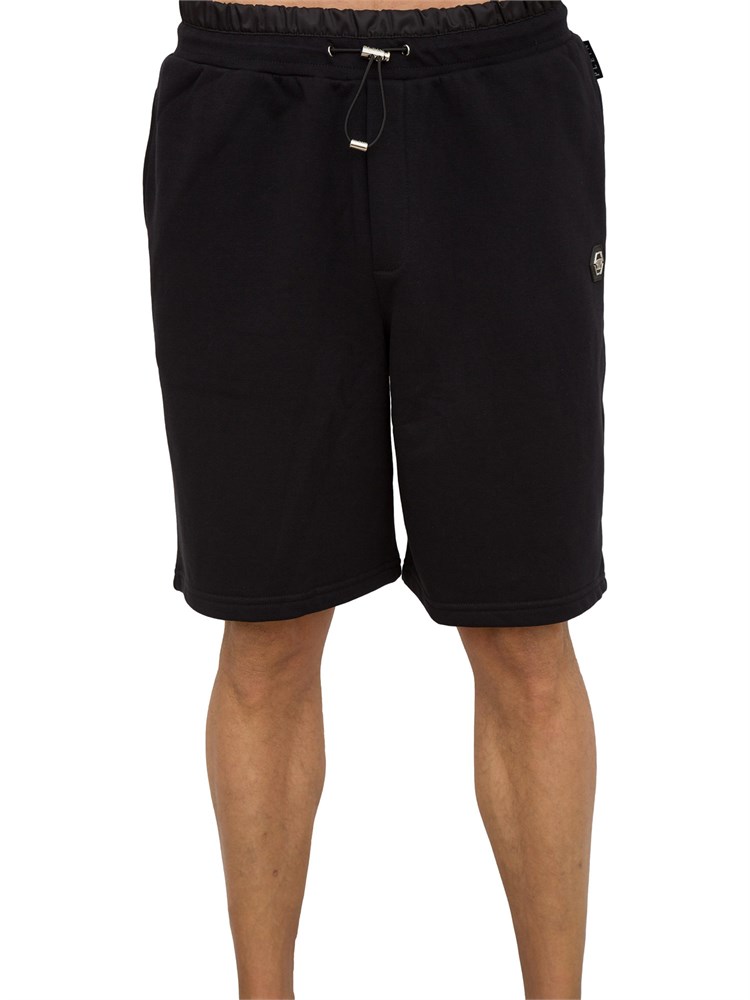 PANTALONE BERMUDA PHILIPP PLEIN NERO