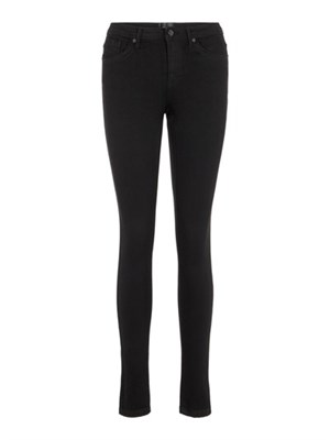 VERO MODA 10222154 Blk Vmtanya Jeans Hw Nero Donna in Abbigliamento