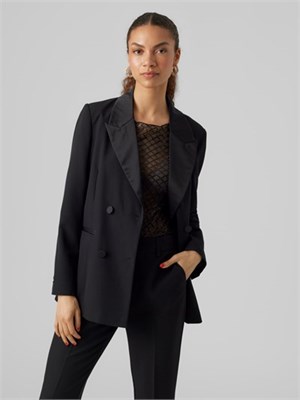 VERO MODA 10297488 Blk Vmholly Blazer Nero Donna in Abbigliamento