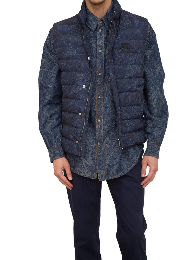 GILET ETRO BLU
