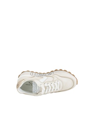 SNEAKERS VOILE BLANCHE BEIGE in DONNA