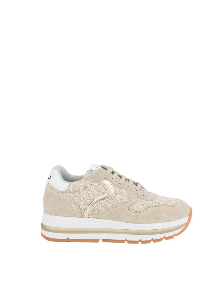 SNEAKERS VOILE BLANCHE BEIGE