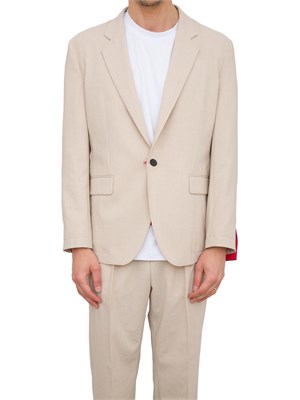 GIACCA MONOPETTO BOSS BEIGE in UOMO