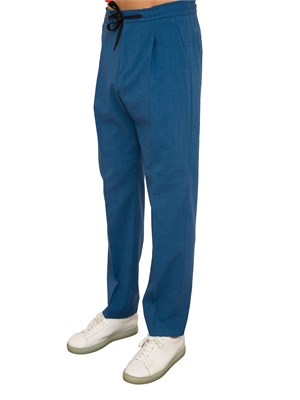 PANTALONE CASUAL BOSS BLU in UOMO