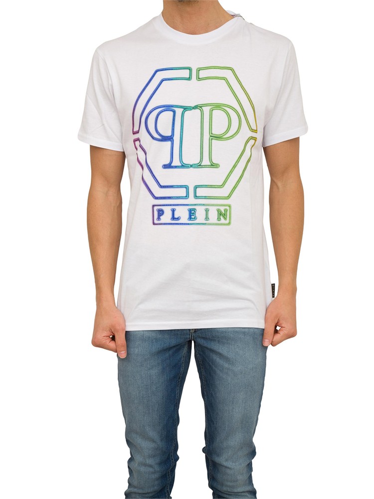 T-SHIRT PHILIPP PLEIN BIANCO