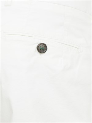 PANTALONE CASUAL BERWICH BIANCO in UOMO