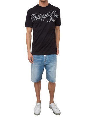 T-SHIRT PHILIPP PLEIN NERO in UOMO