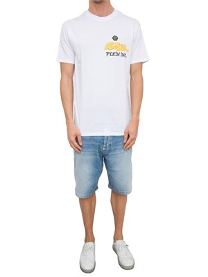 T-SHIRT PHILIPP PLEIN BIANCO in UOMO