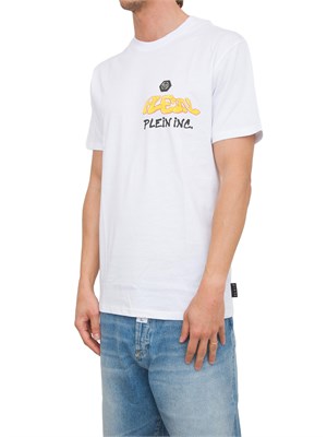 T-SHIRT PHILIPP PLEIN BIANCO in UOMO