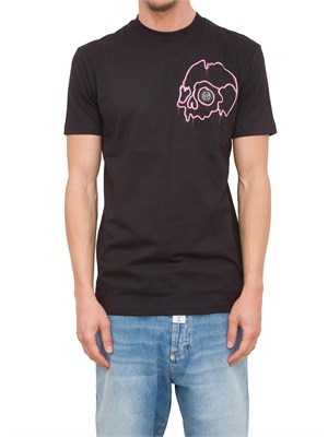 T-SHIRT PHILIPP PLEIN NERO in UOMO