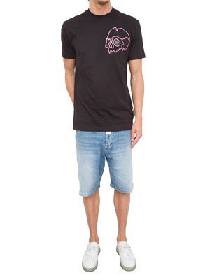 T-SHIRT PHILIPP PLEIN NERO in UOMO