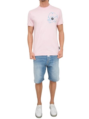 T-SHIRT PHILIPP PLEIN ROSA in UOMO