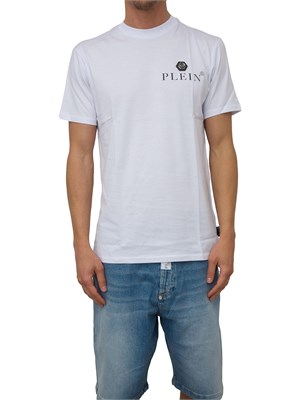 T-SHIRT PHILIPP PLEIN BIANCO in UOMO