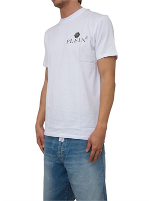 T-SHIRT PHILIPP PLEIN BIANCO in UOMO