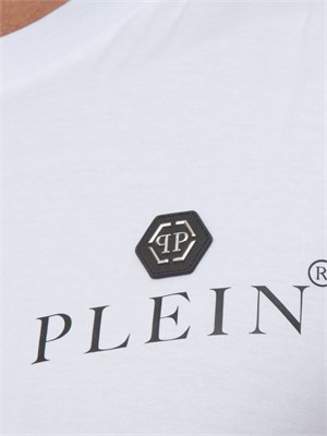 T-SHIRT PHILIPP PLEIN BIANCO in UOMO