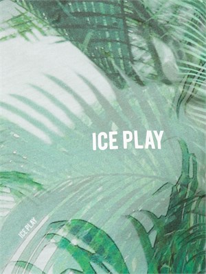 T-SHIRT ICE PLAY VERDE in UOMO