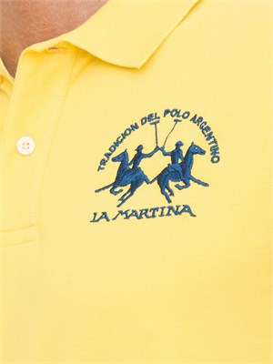 POLO LA MARTINA GIALLO in UOMO