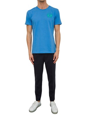 T-SHIRT LA MARTINA BLU in UOMO