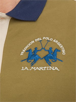 POLO LA MARTINA VERDE in UOMO