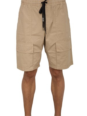 PANTALONE BERMUDA ICE PLAY BEIGE in UOMO