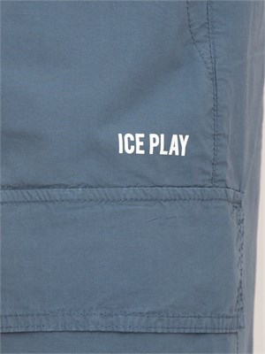 PANTALONE BERMUDA ICE PLAY BLU in UOMO