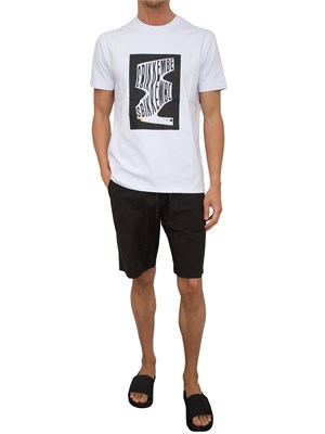 T-SHIRT BIKKEMBERGS BIANCO in UOMO