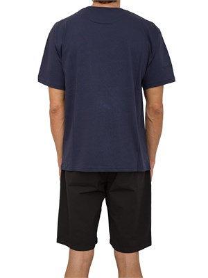 T-SHIRT BIKKEMBERGS BLU in UOMO