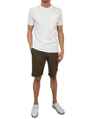 T-SHIRT C.P. COMPANY BIANCO in UOMO