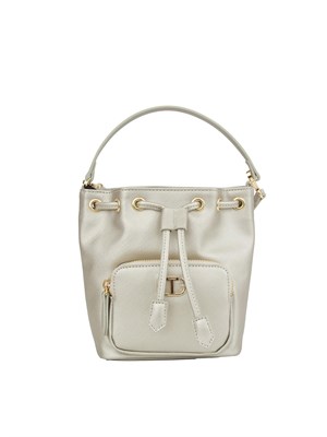 BORSA A SPALLA TWIN-SET ARGENTO in DONNA