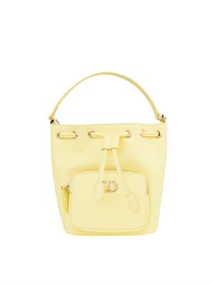 BORSA A SPALLA TWIN-SET GIALLO in DONNA