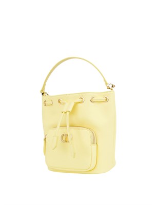 BORSA A SPALLA TWIN-SET GIALLO in DONNA