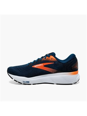 BROOKS 110418 474 Ghost 16 Blu-Arancio Uomo in Scarpe