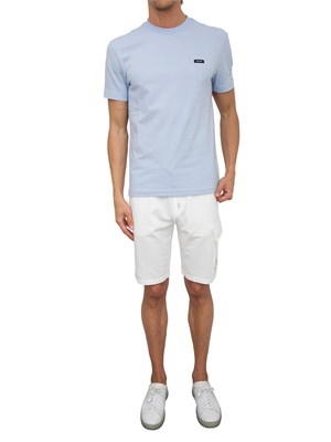 T-SHIRT CALVIN KLEIN AZZURRO in UOMO