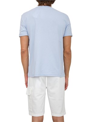 T-SHIRT CALVIN KLEIN AZZURRO in UOMO