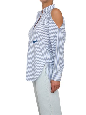 CAMICIA MANICA LUNGA PINKO BLU in DONNA