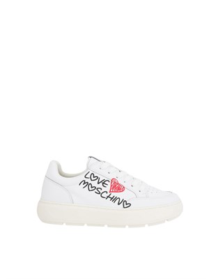 SNEAKERS LOVE MOSCHINO BIANCO in DONNA