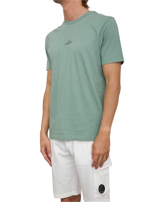 T-SHIRT C.P. COMPANY VERDE in UOMO