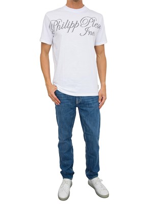 T-SHIRT PHILIPP PLEIN BIANCO in UOMO