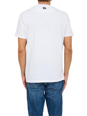 T-SHIRT PHILIPP PLEIN BIANCO in UOMO