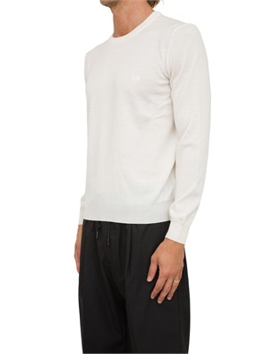 MAGLIA BOSS BIANCO in UOMO