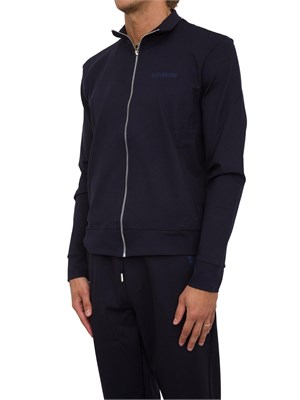 FELPA BIKKEMBERGS BLU in UOMO