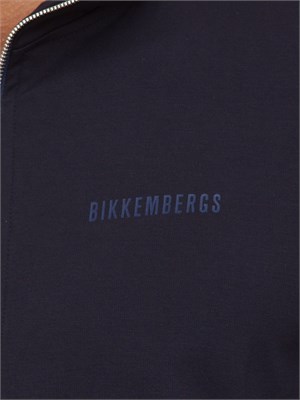 FELPA BIKKEMBERGS BLU in UOMO