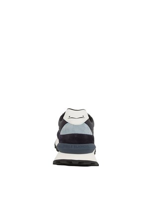 SNEAKERS VOILE BLANCHE BLU in UOMO