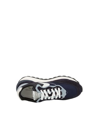 SNEAKERS VOILE BLANCHE BLU in UOMO