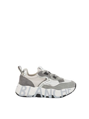 SNEAKERS VOILE BLANCHE GRIGIO in DONNA