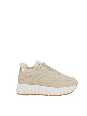 SNEAKERS VOILE BLANCHE BEIGE in DONNA