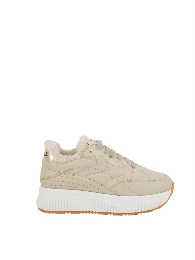 SNEAKERS VOILE BLANCHE BEIGE