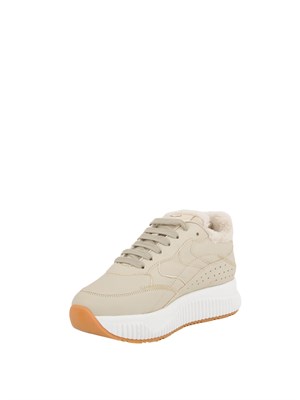 SNEAKERS VOILE BLANCHE BEIGE in DONNA