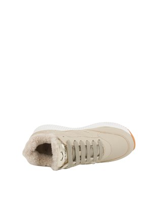 SNEAKERS VOILE BLANCHE BEIGE in DONNA