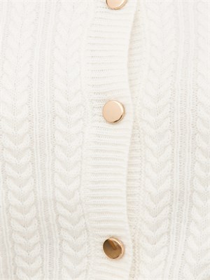 CARDIGAN FRACOMINA BIANCO in DONNA